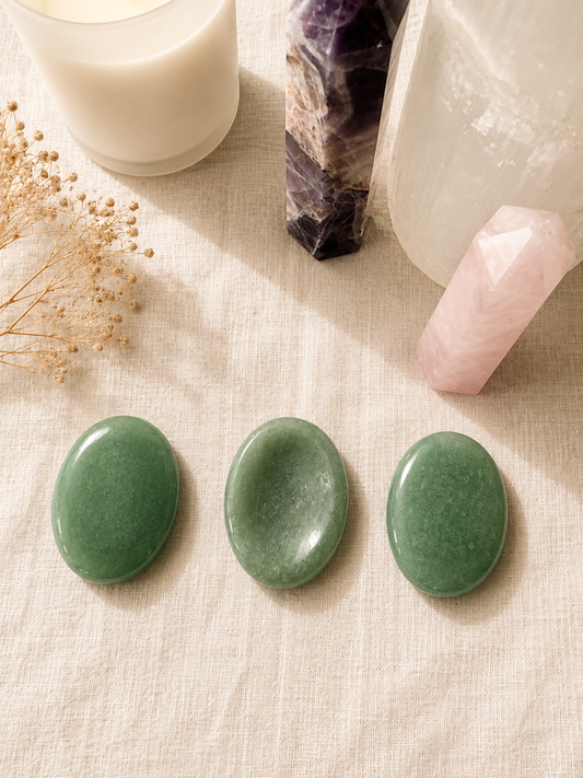 Green Aventurine Worry Stone