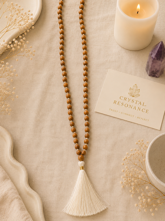 108 Bead Sandalwood Mala