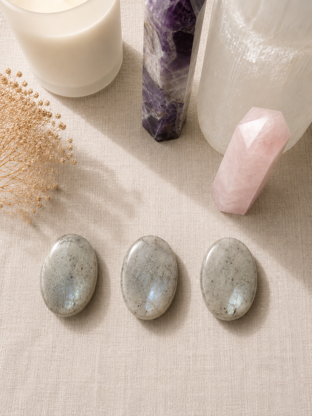 Labradorite Worry Stone