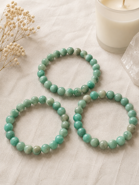Amazonite Crystal Bracelet