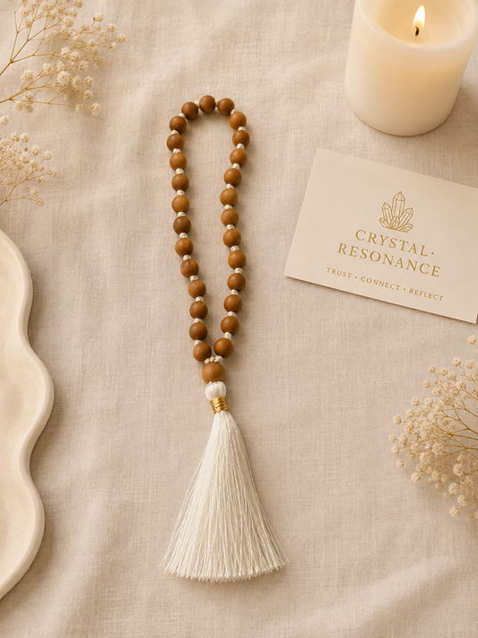 27 Bead Sandalwood Mala
