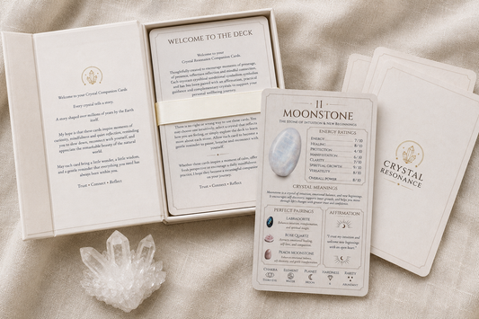 Crystal Companion Cards — 40 Card Deck