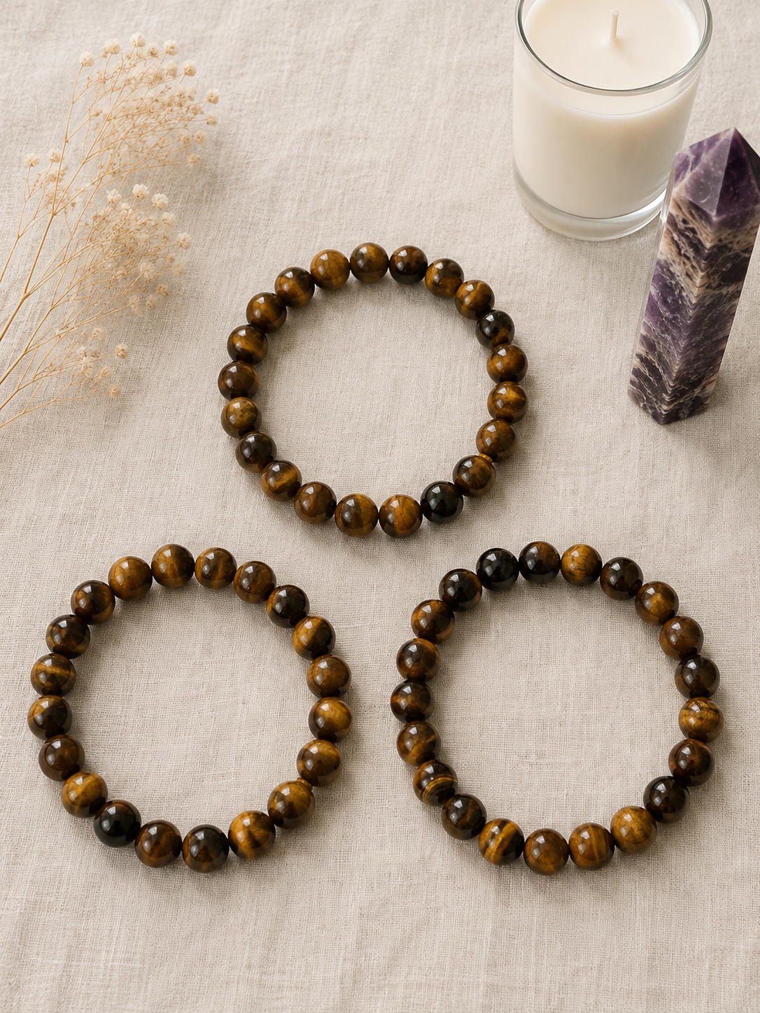 Tiger’s Eye Crystal Bracelet